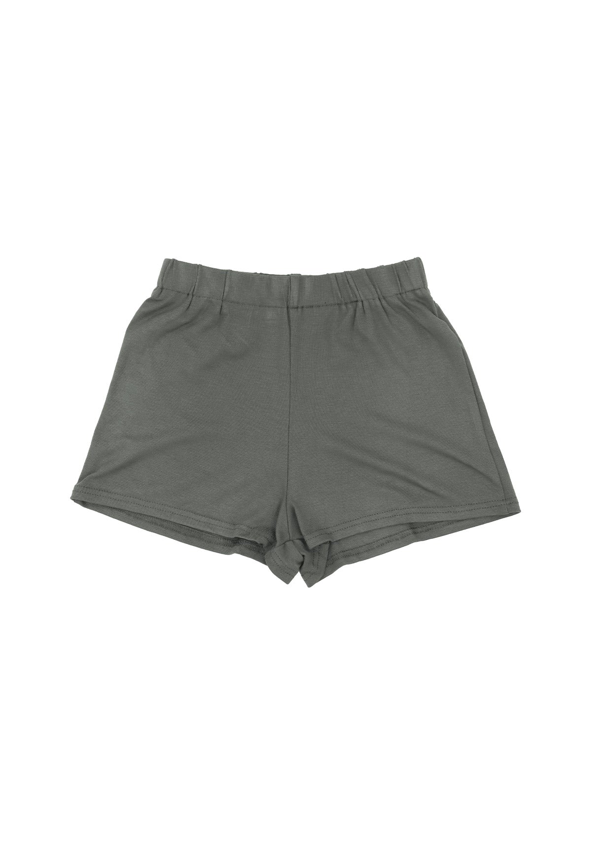 ギャザーオフショルダートップス×ショートパンツセット